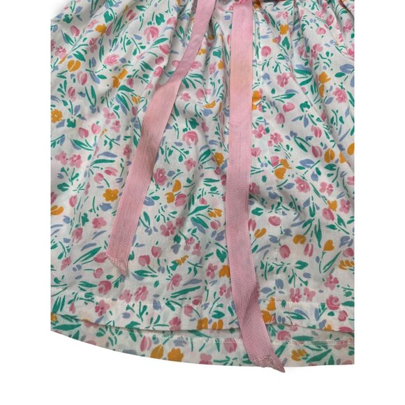 1980s Popsicle Girls Floral Ruffle Toddlers Dress Size 5 Pink Green Orange Blue - Picture 9 of 9